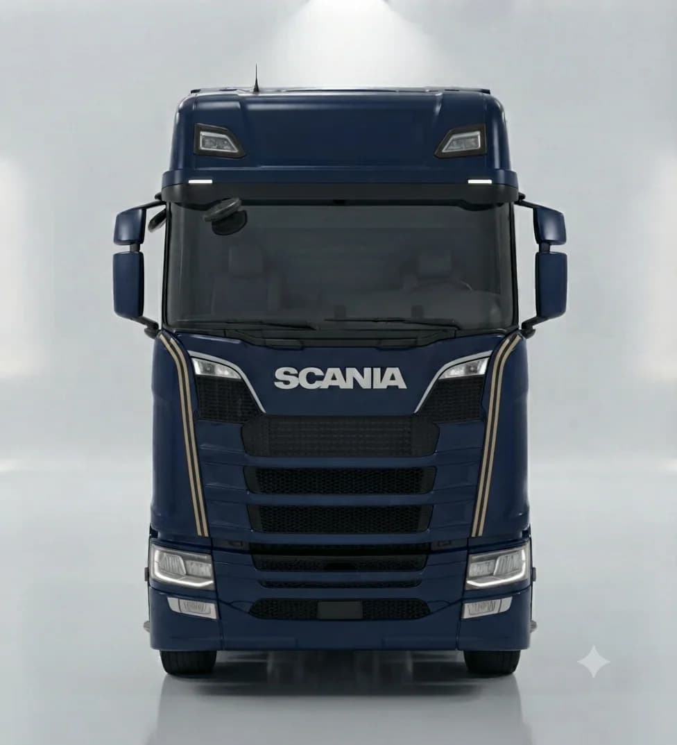 Scania S in El Jefe Logistics fleet colours